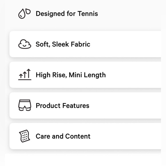 Lululemon High Rise‎ Lined Women's Mini Skirt - Picture 5 of 5